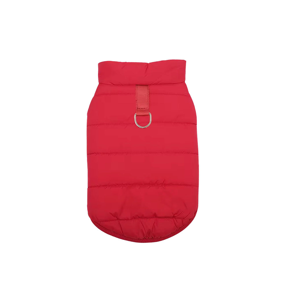 Wasserabweisende Winter-Hundejacke "WarmShield" Schwarz | Tech-Wear Weste mit Reflektoren – Warm, trocken & sicher für alle Hundegrößen