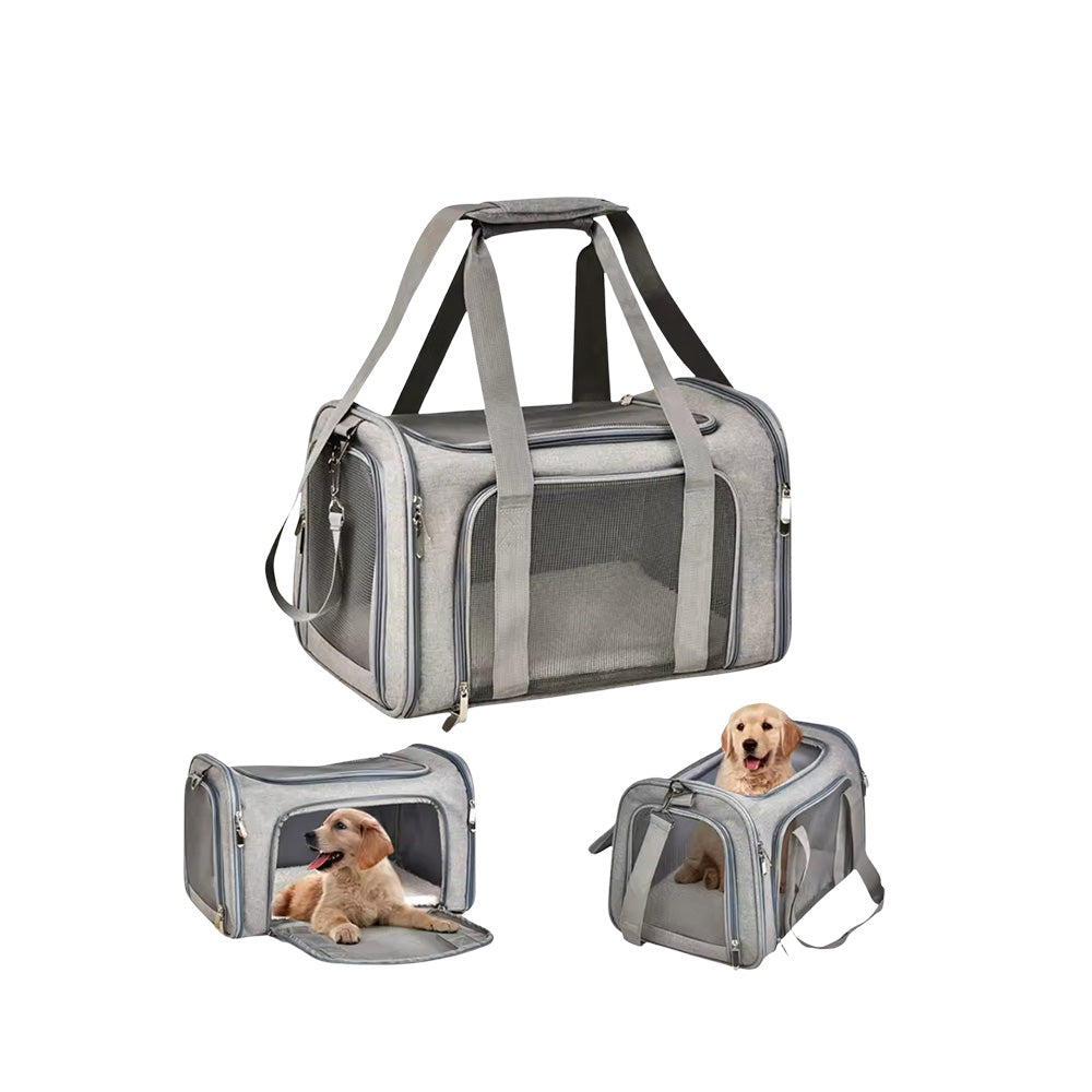 Airline-Approved Hundetragerucksack | Weicher Transportrucksack für Kleine Hunde & Katzen bis 10 kg – Atmungsaktiv, sicher & komfortabel für Reisen