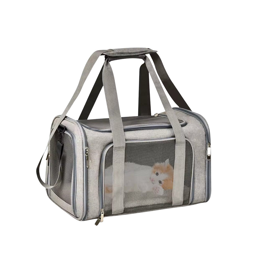 Airline-Approved Hundetragerucksack | Weicher Transportrucksack für Kleine Hunde & Katzen bis 10 kg – Atmungsaktiv, sicher & komfortabel für Reisen