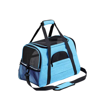 Airline-Approved Katzen-Tragetasche | Weiche Transporttasche für Katzen & Kleine Hunde bis 9 kg – Komfortabel, faltbar & sicher mit Polstermatte