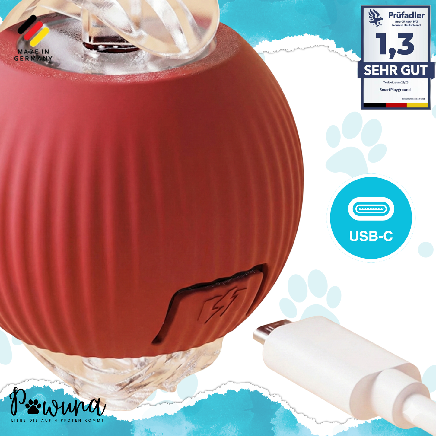 Powerball Pro - Der smarte Spielball zur Förderung von Bewegung und Spielspaß