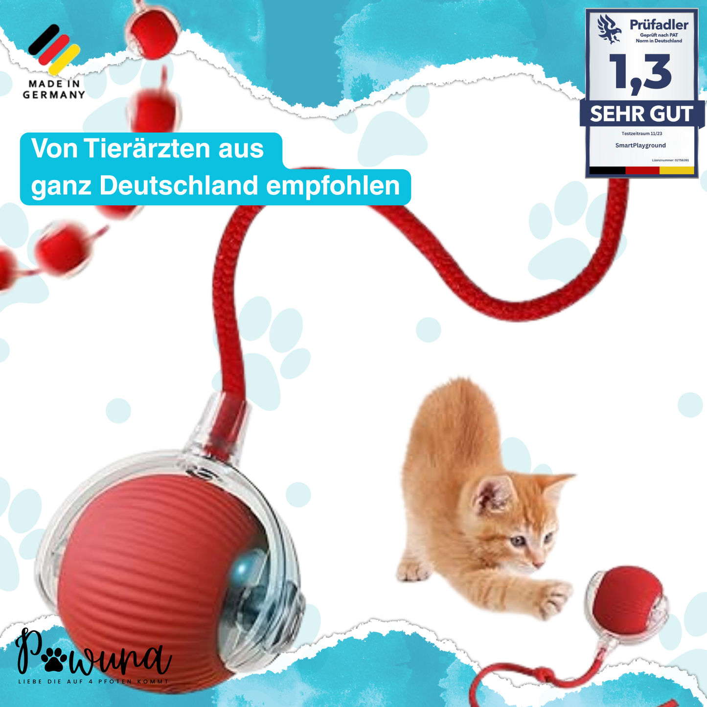 Powerball Pro - Der smarte Spielball zur Förderung von Bewegung und Spielspaß